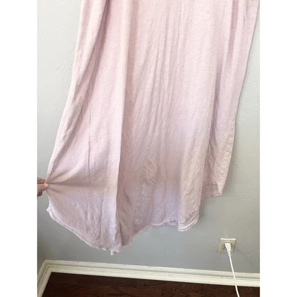 Z Supply Dress Women Medium Tank Lounge Sleeveless V-Neck Handkerchief Evereve - Picture 7 of 10